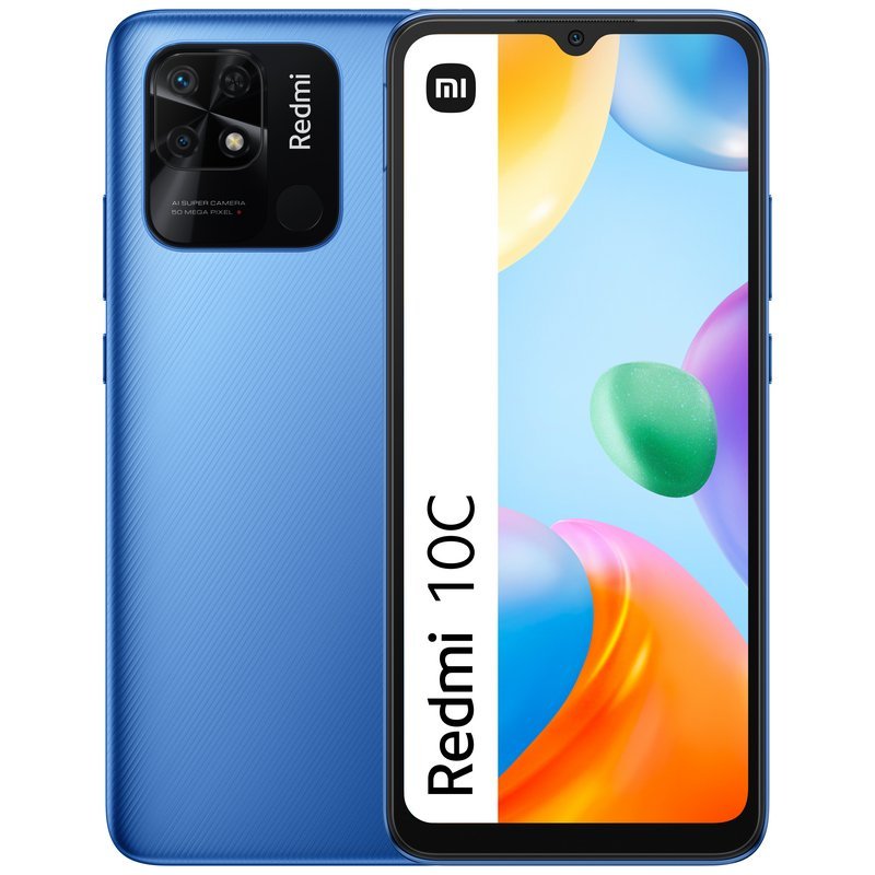 SMARTPHONE XIAOMI REDMI 10C NFC 4/128 6,71 BLUE