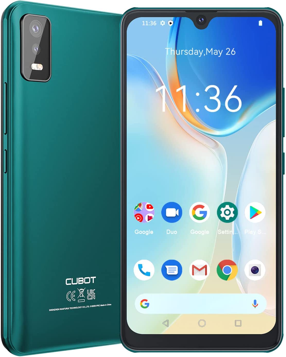 SMARTPHONE CUBOT NOTE 8 2/16 5,5 GREEN