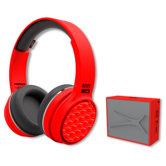 PACK ALTEC LANSING PLAY & PARTY ROJO