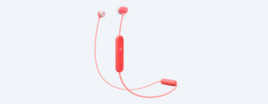 AURICULARES SONY WIC300R BLUETOOTH RED